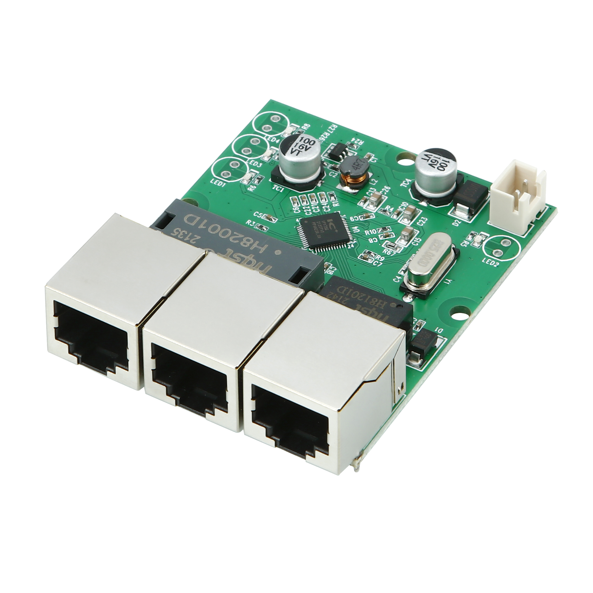 LX-SWF302 3口百兆交換機(jī)模塊