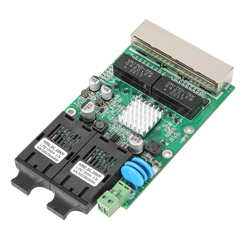 LX-IS0402C 工(gōng)業(yè)級千兆兩光(guāng)四電(diàn)模塊