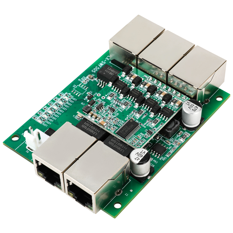 LX-SWF505-1 國(guó)産芯片标準POE交換機(jī)模塊 LX-SWF505-1 國(guó)産芯片标準POE交換機(jī)模塊